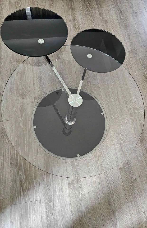 Modern Glass Top Coffee Table - photo 4