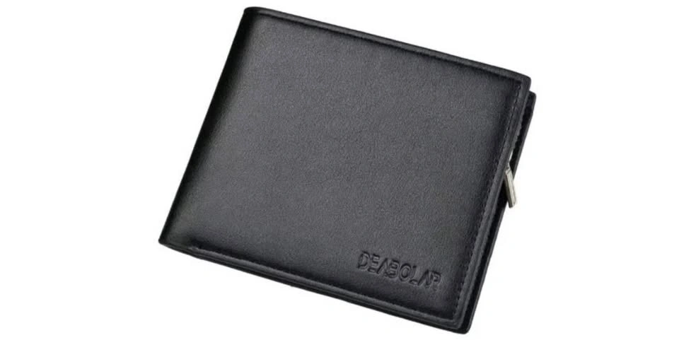 Men's Wallet With 9 Credit Cards Pocket 1 ID Pocket 1 Coin Purse - photo 2
