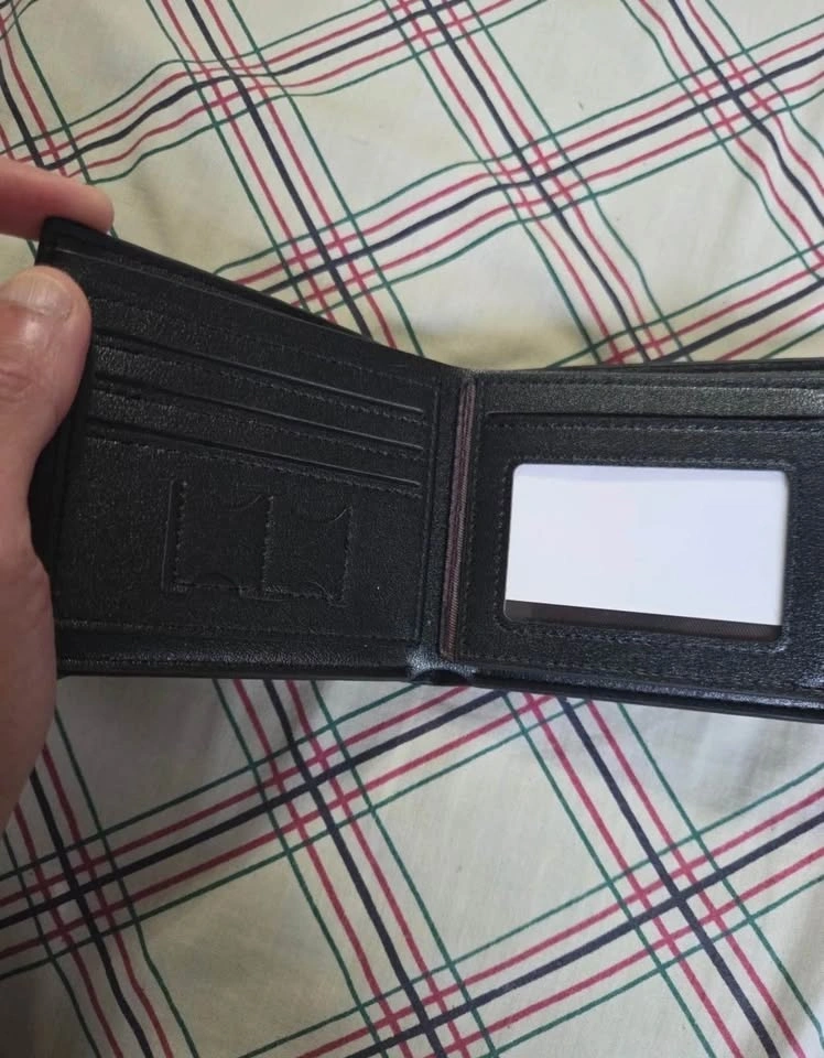 Men's Wallet With 9 Credit Cards Pocket 1 ID Pocket 1 Coin Purse - photo 4