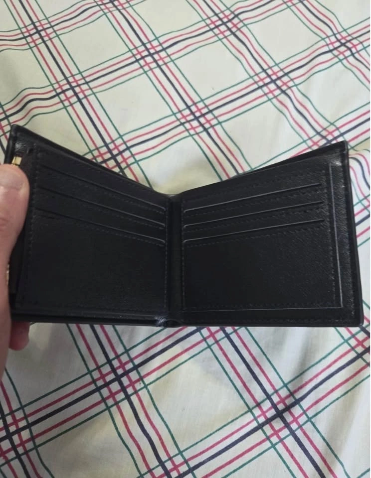 Men's Wallet With 9 Credit Cards Pocket 1 ID Pocket 1 Coin Purse - photo 5
