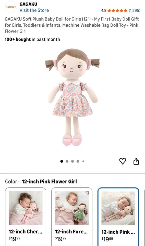 Brand New Soft Plush Doll – Adorable Gift! 🎀 🧸 - photo 2