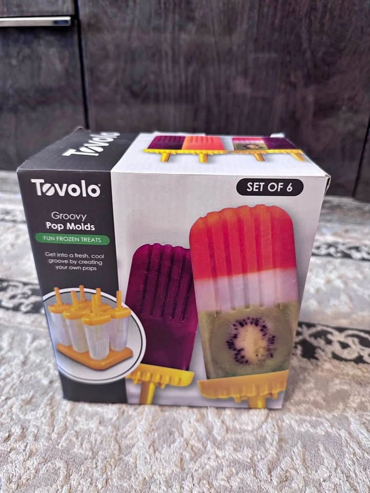 Brand New Tovolo Groovy Pop Molds (Set of 6) – Make Homemade Pop
