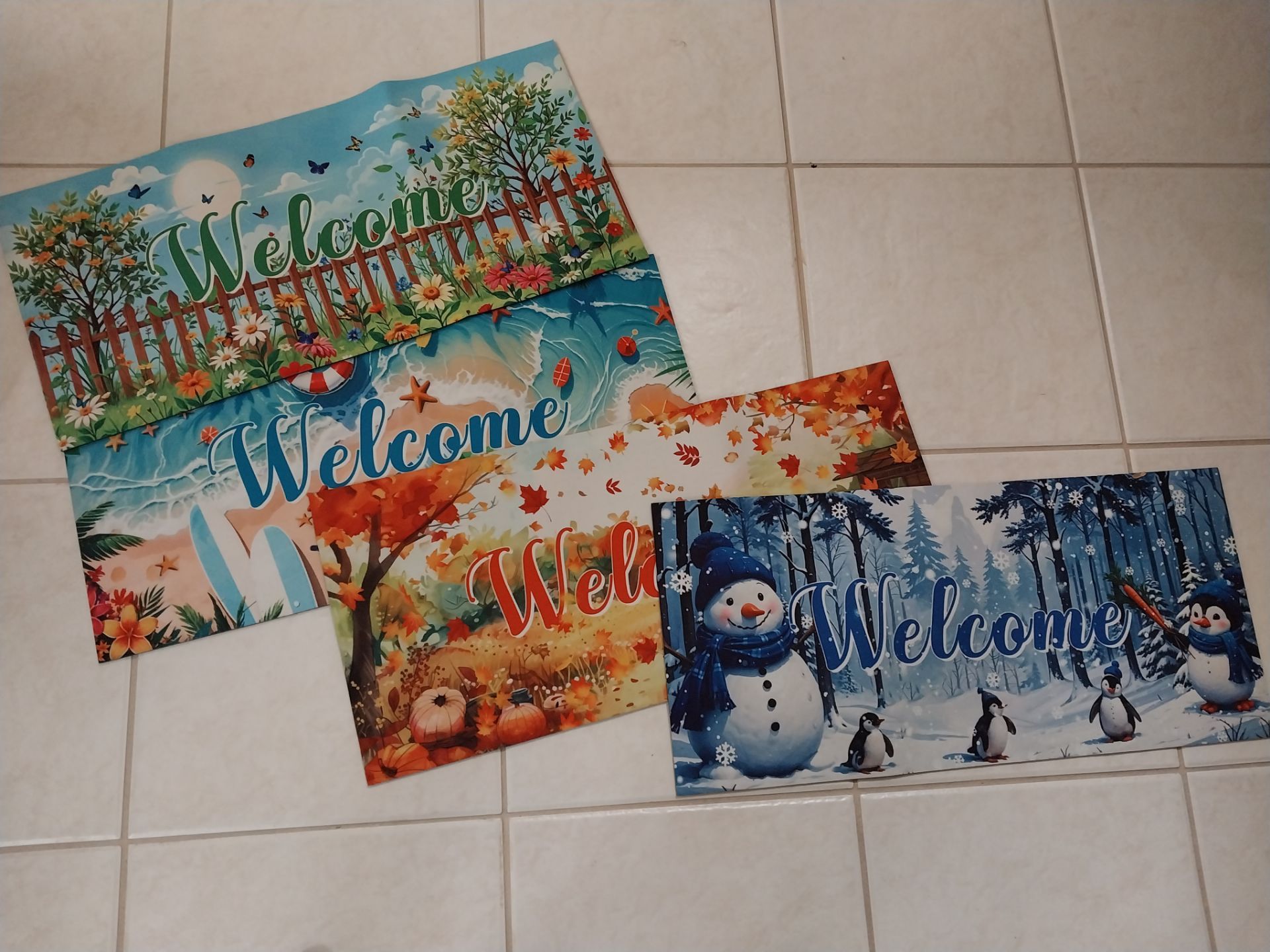 Evergreen Sassafras Seasonal Mat Inserts (4) - photo 2