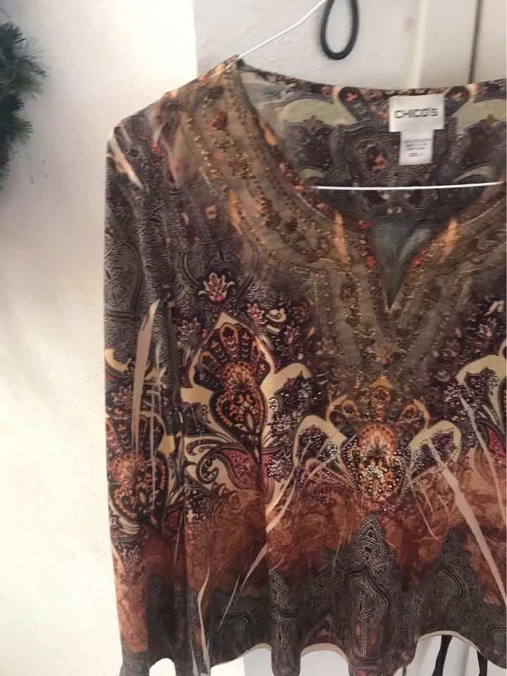 Paisley print blouse - photo 5
