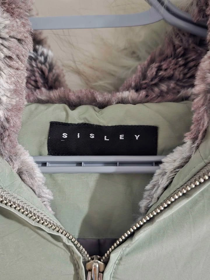 Sisley Women's 3-in-1 Olive Green Parka & Vest - photo 3