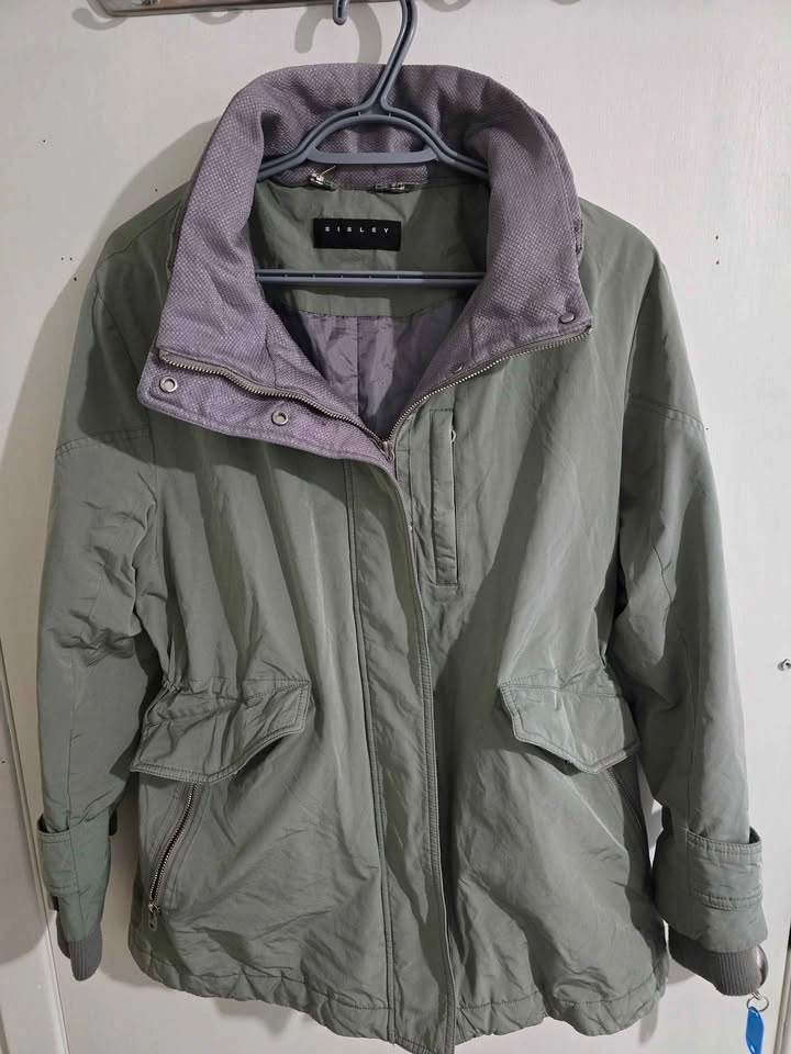 Sisley Women's 3-in-1 Olive Green Parka & Vest - photo 4