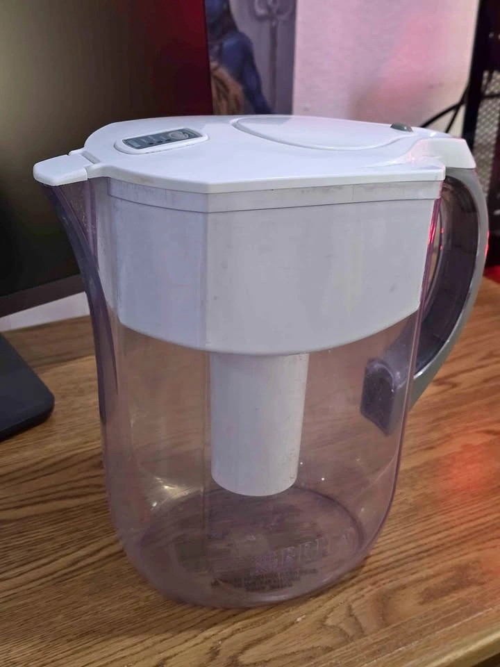 Large Brita Water Filter Pitcher (White)