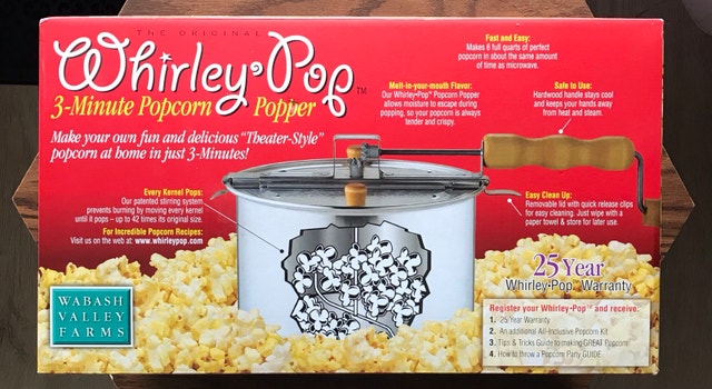 The Original Whirley Pop 3-Minute Popcorn Popper - photo 2