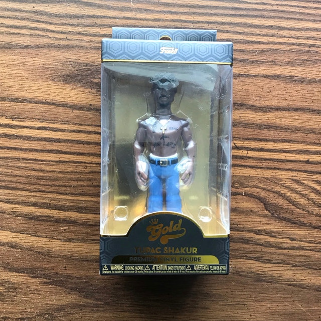 Funko Gold Tupac Shakur Premium Vinyl Figure