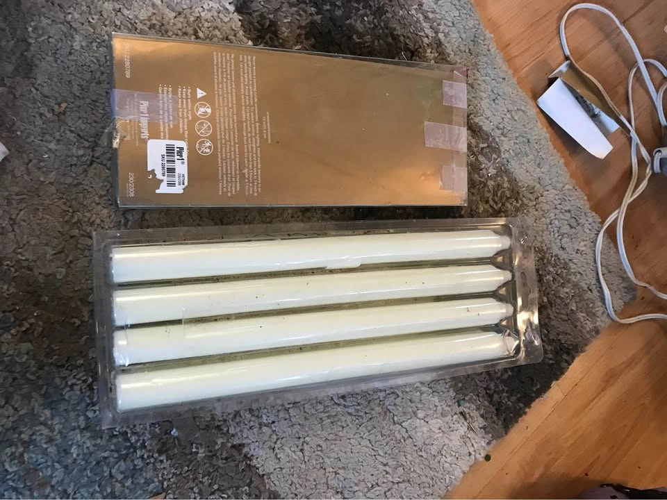 Unscented taper candles - photo 4