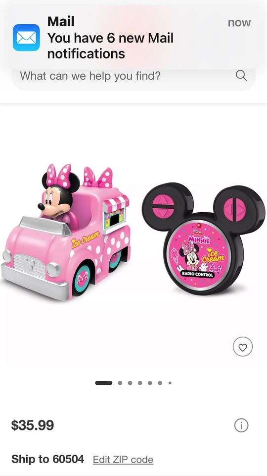 Minnie Mouse Remote Control Ice Cream Truck - photo 2