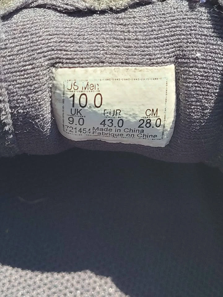 Navy Vans Men 10 Sneakers - photo 4