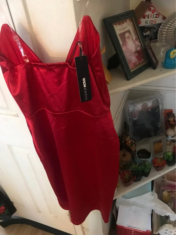 Fashion Nova Red 'Red Don't Doubt Me' Midi Dress - photo 5