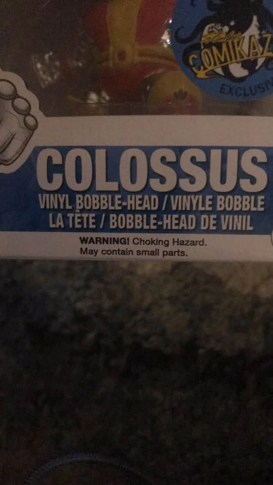 Pop X-Men Colosus Vinyl Bobble-Head - photo 3