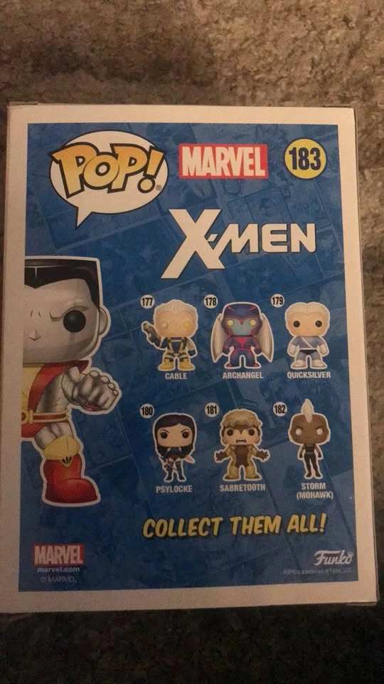 Pop X-Men Colosus Vinyl Bobble-Head - photo 5