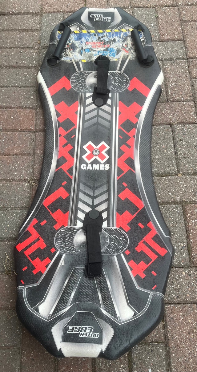 X-Games 2-in-1 Sled and Snowboard