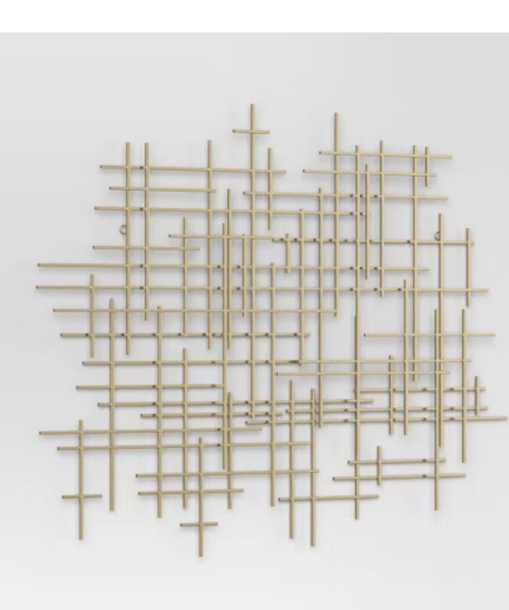 36 x 30 " Gold Wall Decor