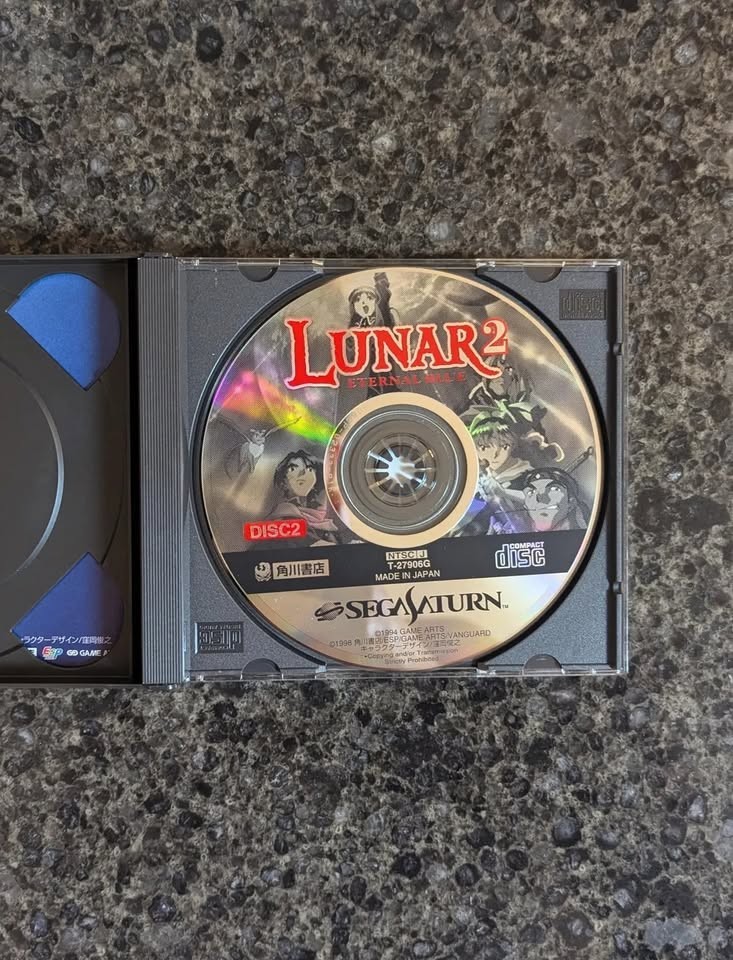 Japan Import Sega Saturn - Lunar 2 Eternal Blue - NTSC-J - photo 5