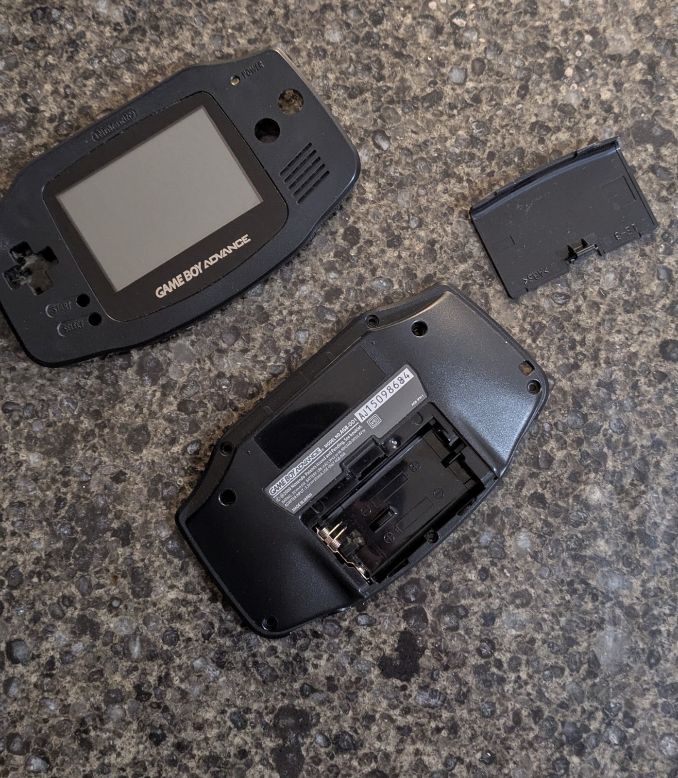 Nintendo Game Boy Advance OEM Screen & Non OEM Shell UNTESTED FO
