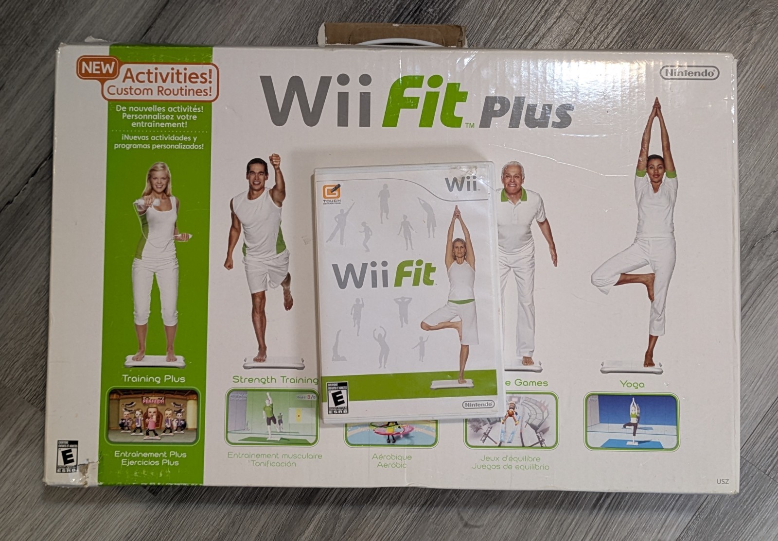 Wii Fit Plus Balance Board Bundle + Wii Fit CIB