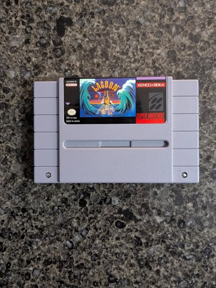 Lagoon - Super Nintendo Entertainment System - SNES - Game Cartr - photo 3