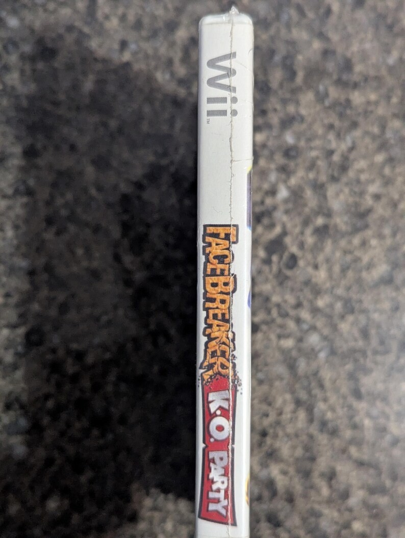 New Sealed FaceBreaker K.O. Party (Nintendo Wii) CIB - photo 2