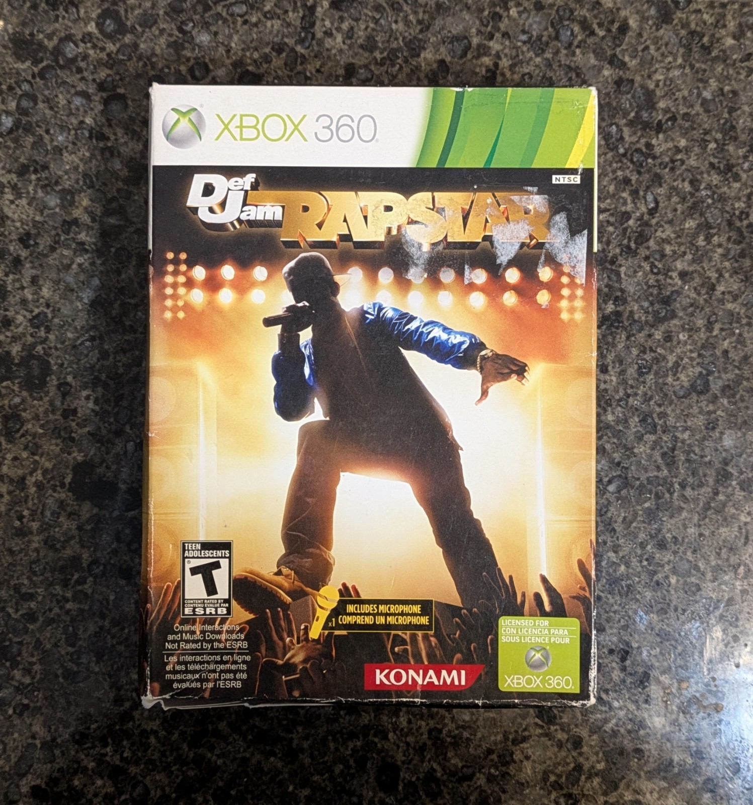 Brand New Def Jam Rapstar (Xbox 360) Bundle: Game & Mic