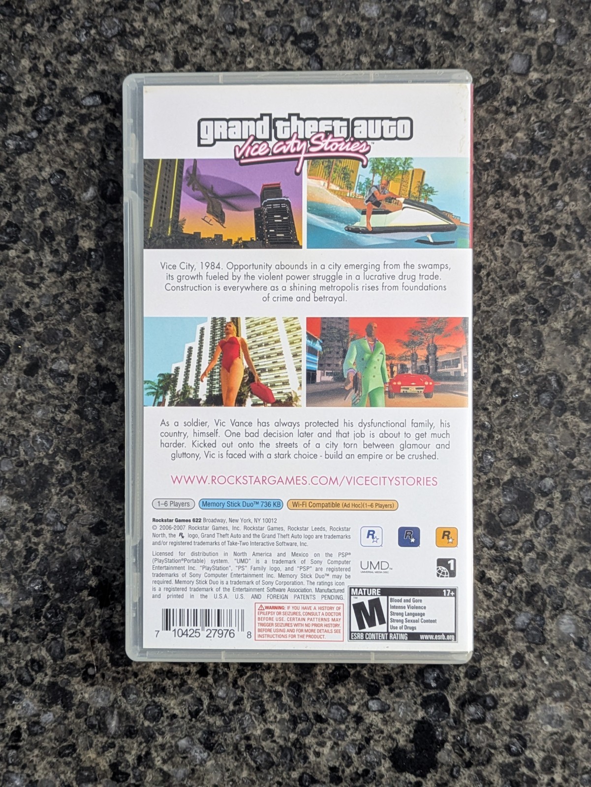 Grand Theft Auto: Vice City Stories Greatest Hits Sony PSP - photo 3