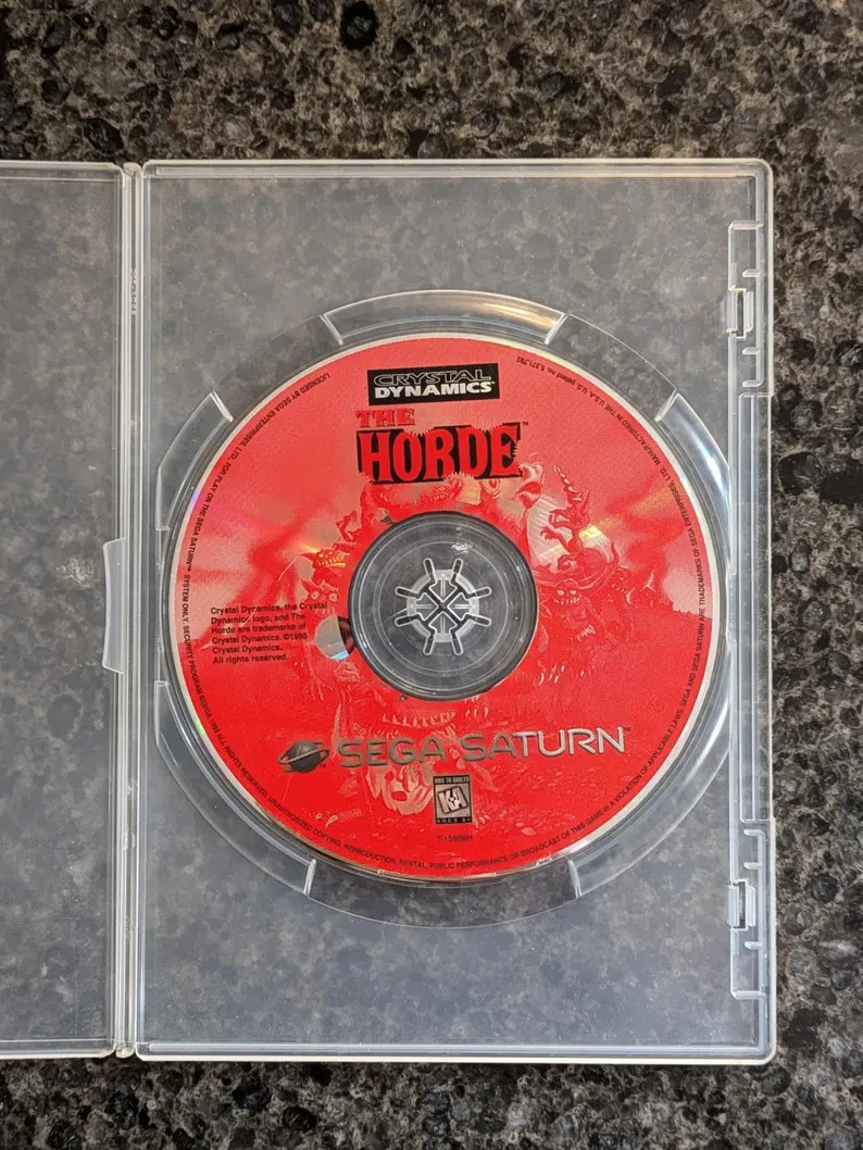 The Horde SEGA SATURN Game Disc Only TESTED WORKING - photo 2