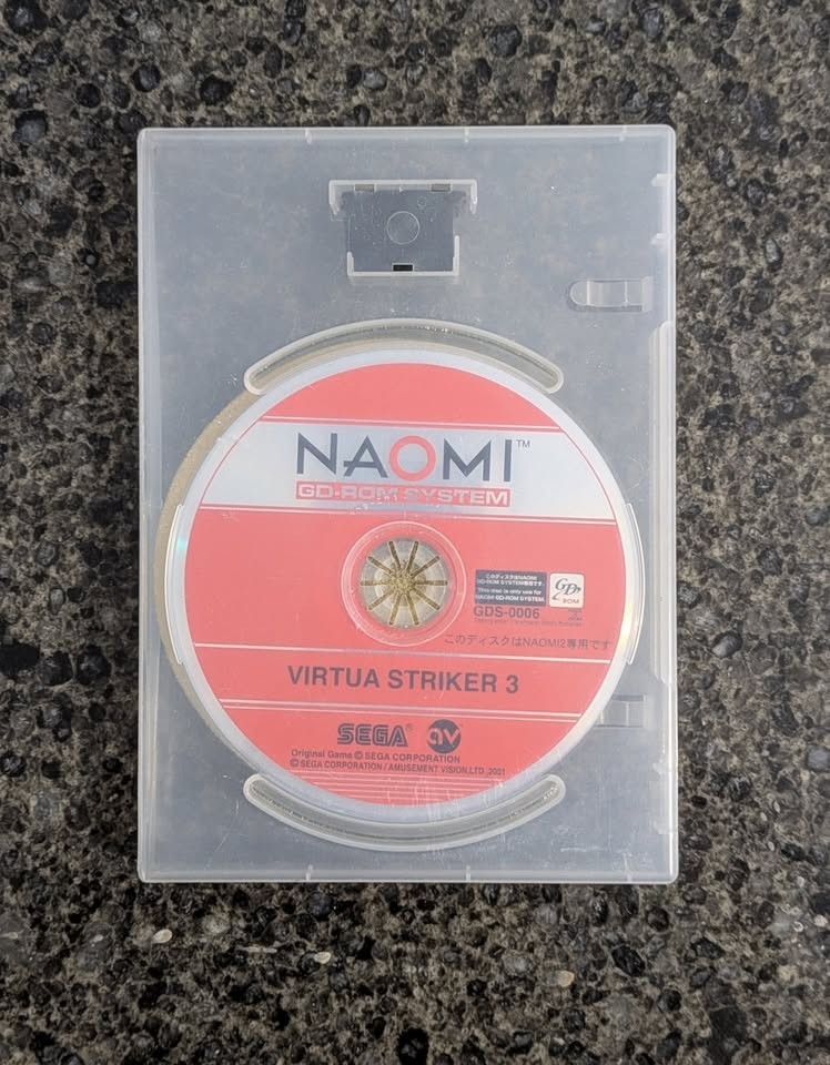 Virtua Striker 3 - Sega Naomi GD-Rom + Dongle
