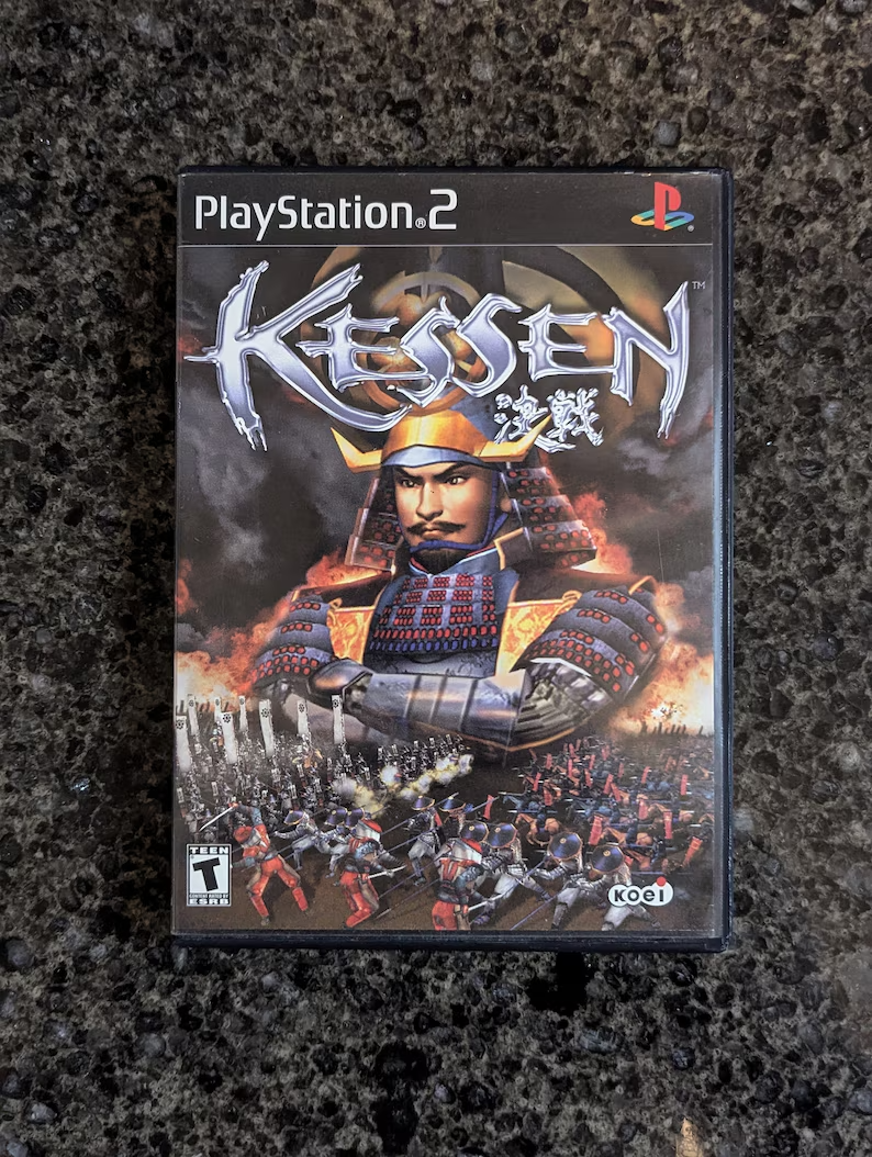Kessen (Sony PlayStation 2, 2000) PS2 - Complete CIB - TESTED &