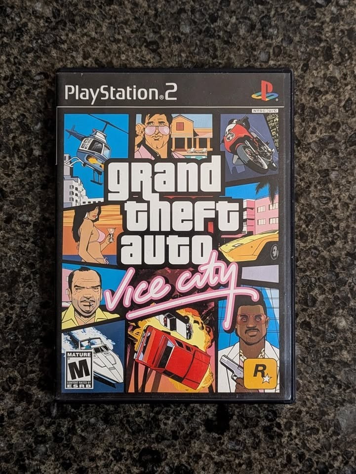 GTA Vice City - PlayStation 2 PS2 - No Manual - Tested Working