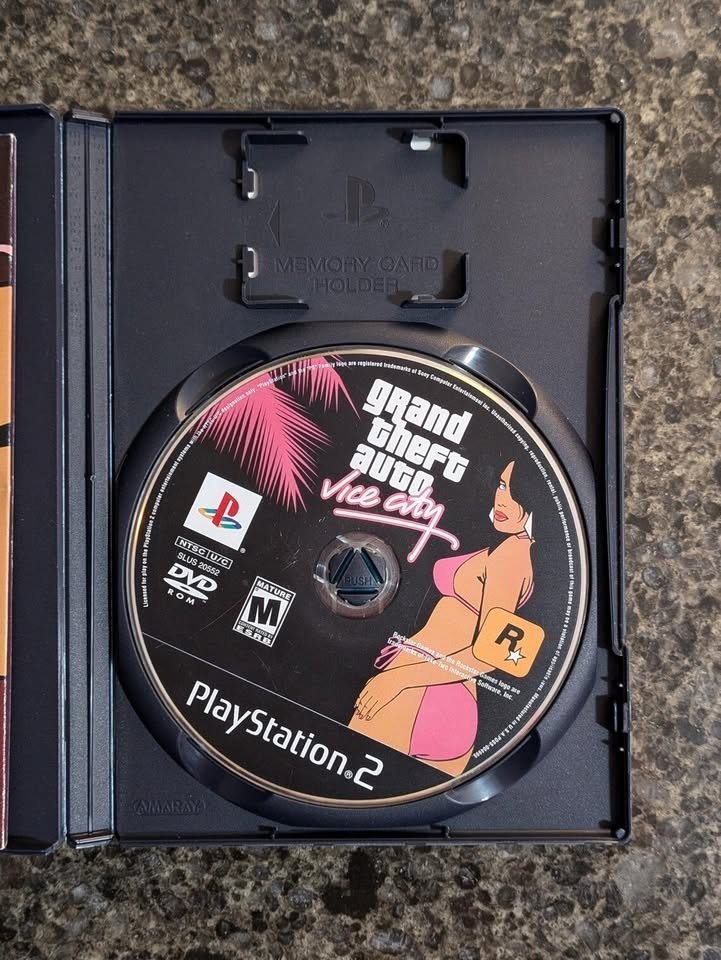 GTA Vice City - PlayStation 2 PS2 - No Manual - Tested Working - photo 3