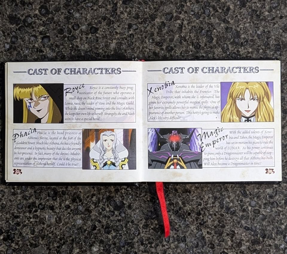 Lunar Silver Star Story Complete - PS1 Manual Only - photo 3