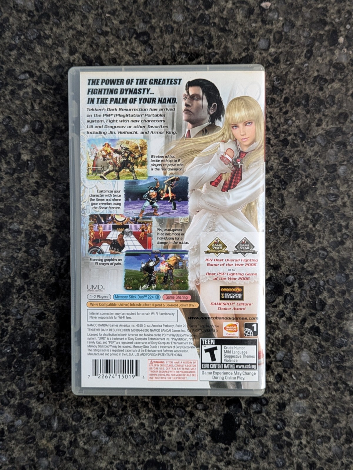 Dark Resurrection Greatest Hits (Sony PSP) W/Manual Tested - photo 4