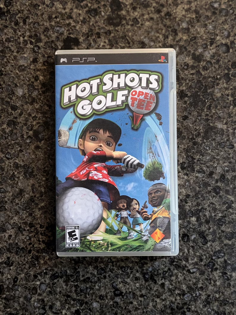 Hot Shots Golf Open Tee - Sony PSP - Complete Game