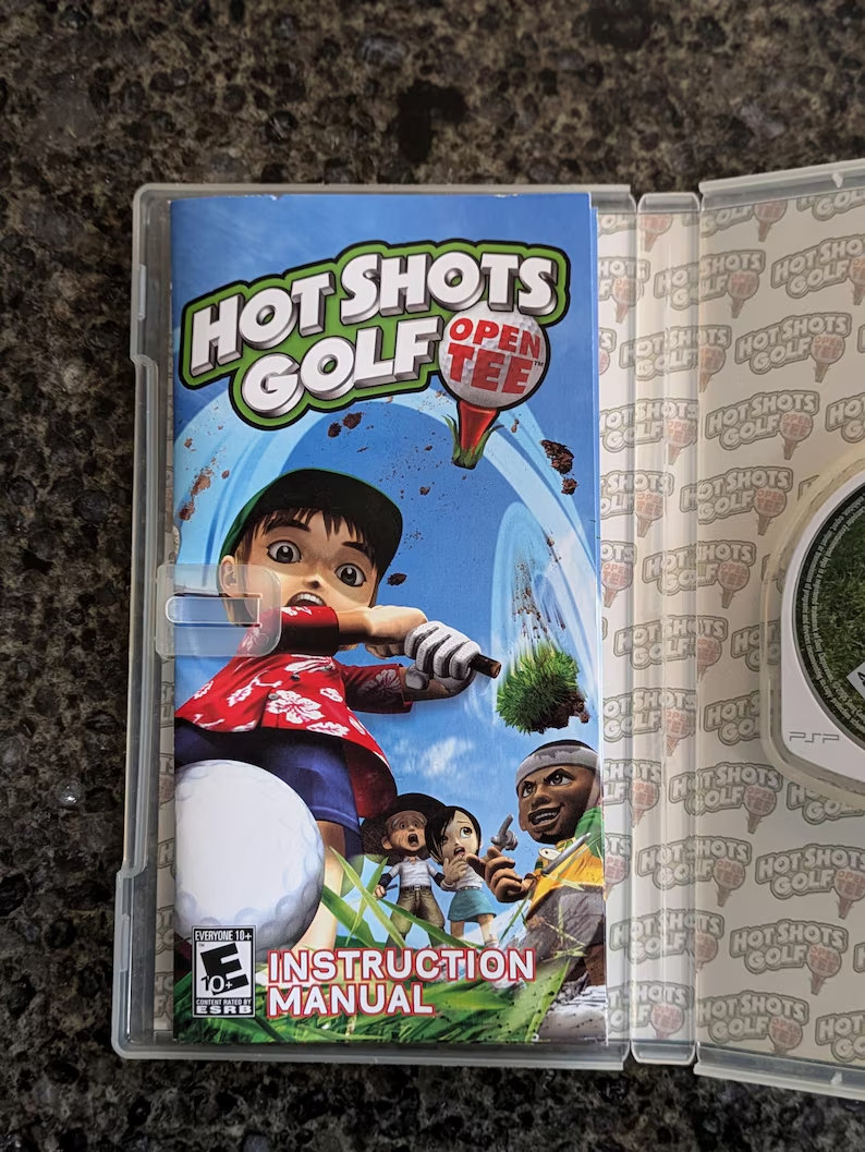 Hot Shots Golf Open Tee - Sony PSP - Complete Game - photo 2