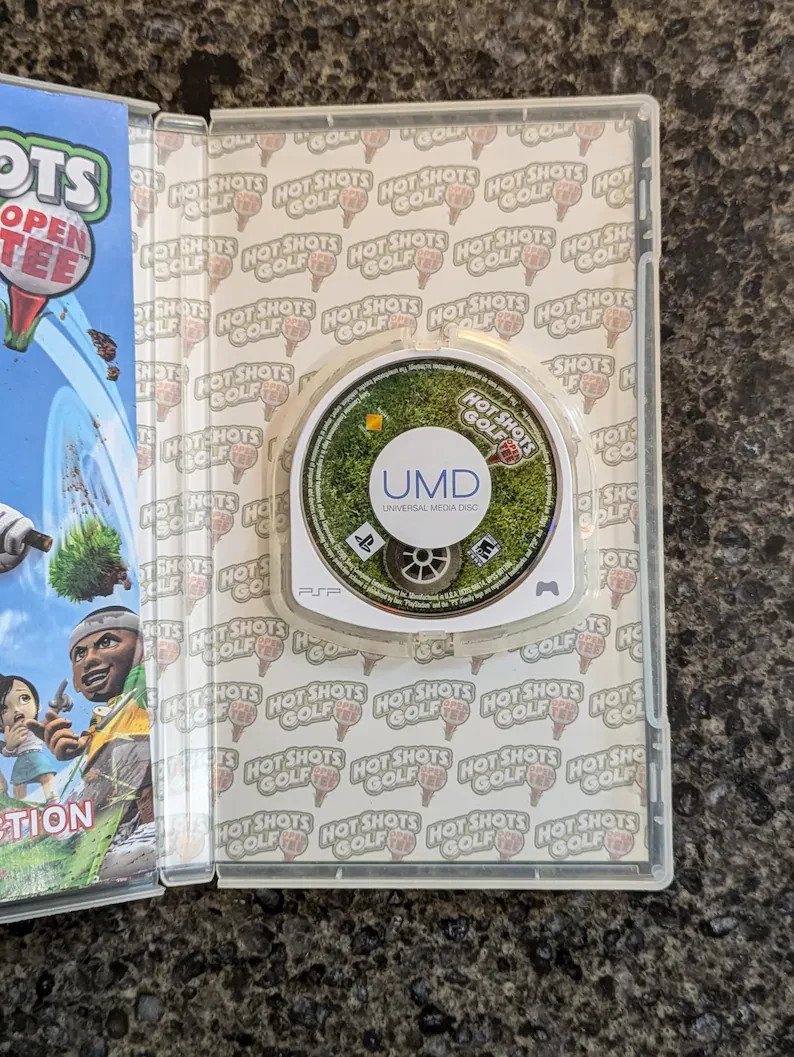 Hot Shots Golf Open Tee - Sony PSP - Complete Game - photo 3