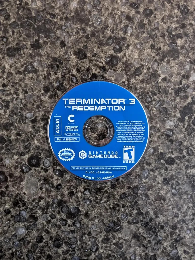 Terminator 3: The Redemption Nintendo Gamecube Disc Only