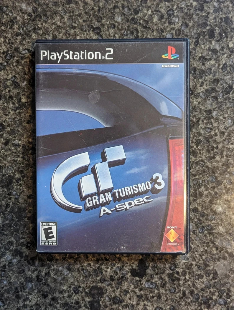 Gran Turismo 3 A-Spec (Black Label) PS2 - Complete In Box