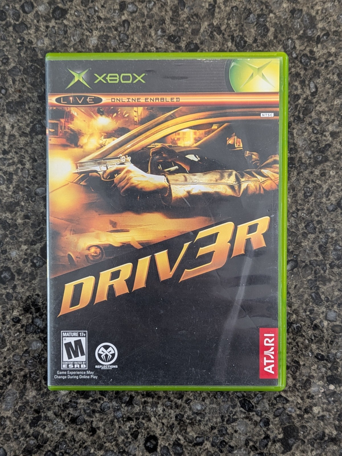 Microsoft XBOX Driver 3 - Complete Game CIB - Atari