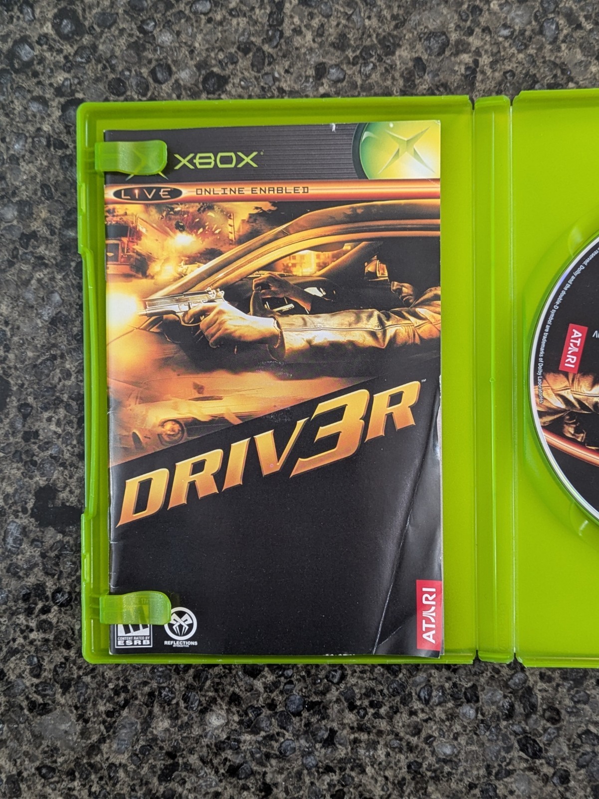 Microsoft XBOX Driver 3 - Complete Game CIB - Atari - photo 2