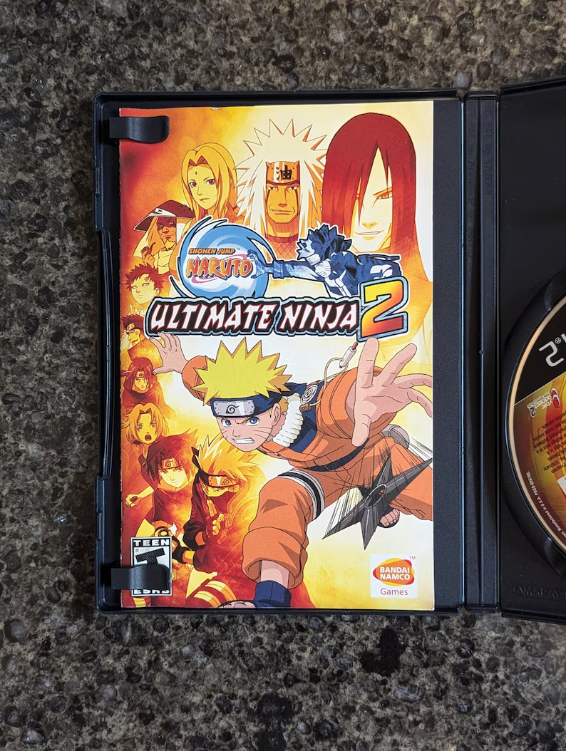 Naruto: Ultimate Ninja PS2 (2006) - Box & Manual - photo 2