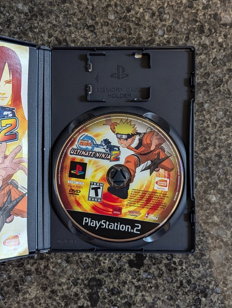 Naruto: Ultimate Ninja PS2 (2006) - Box & Manual - photo 3