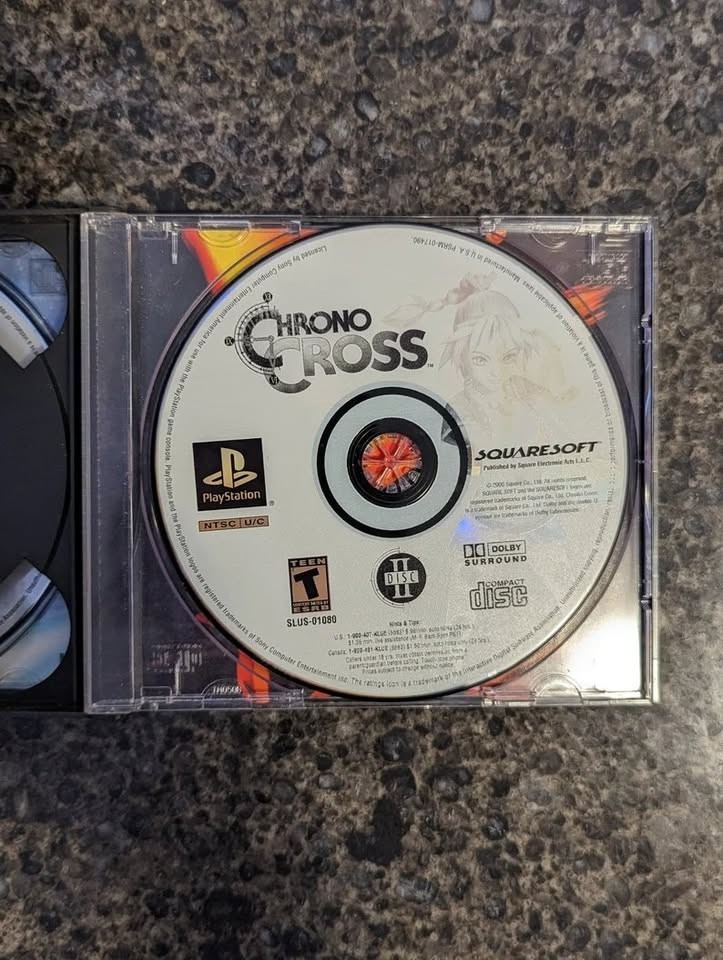 Chrono Cross Black Label PS1 (No Manual) - photo 2