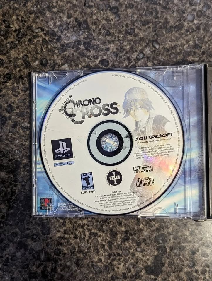 Chrono Cross Black Label PS1 (No Manual) - photo 3