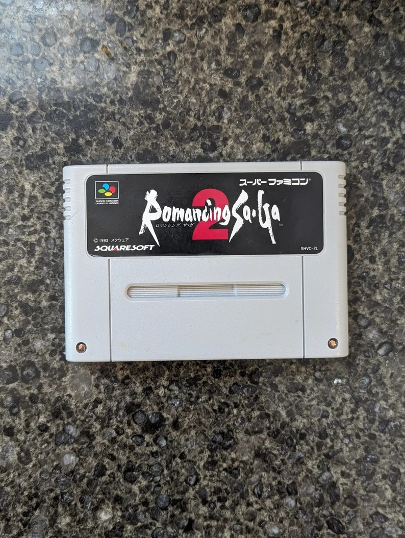 Romancing SaGa 2 Super Famicom SFC Japanese Video Game Cartridge