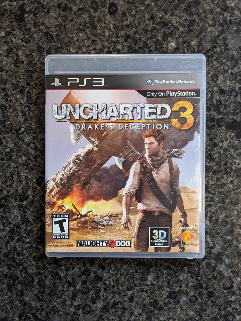 Uncharted 3: Drake's Deception - PS3 - Complete
