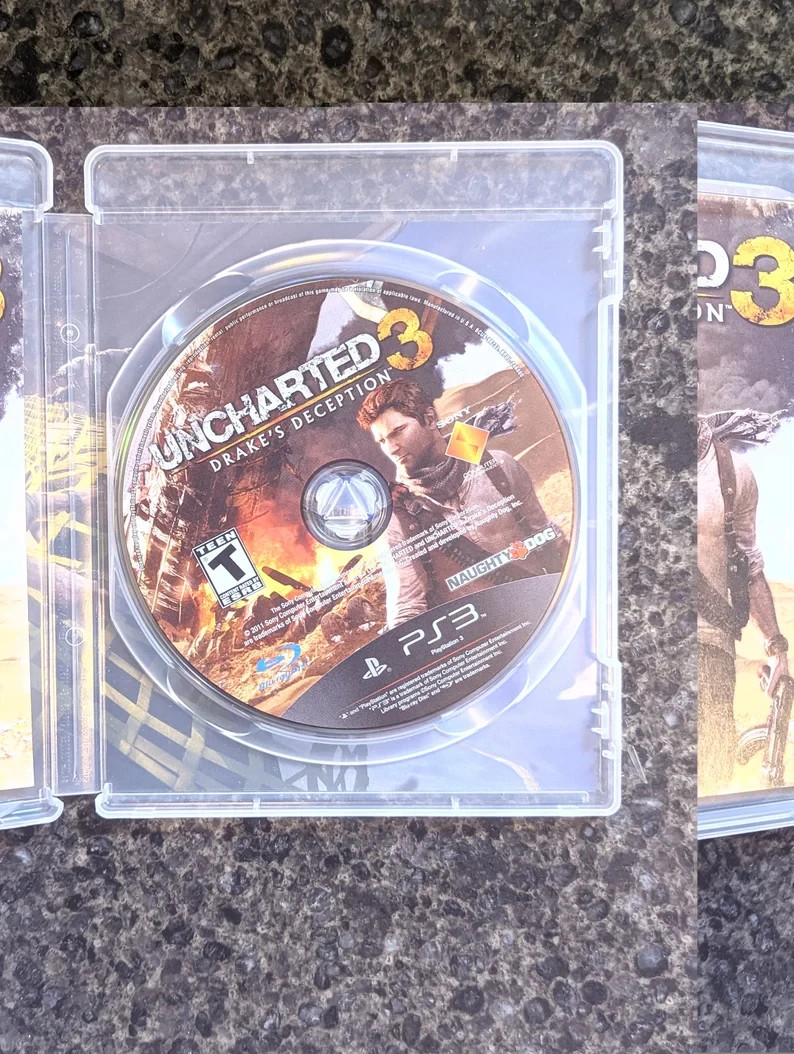 Uncharted 3: Drake's Deception - PS3 - Complete - photo 3