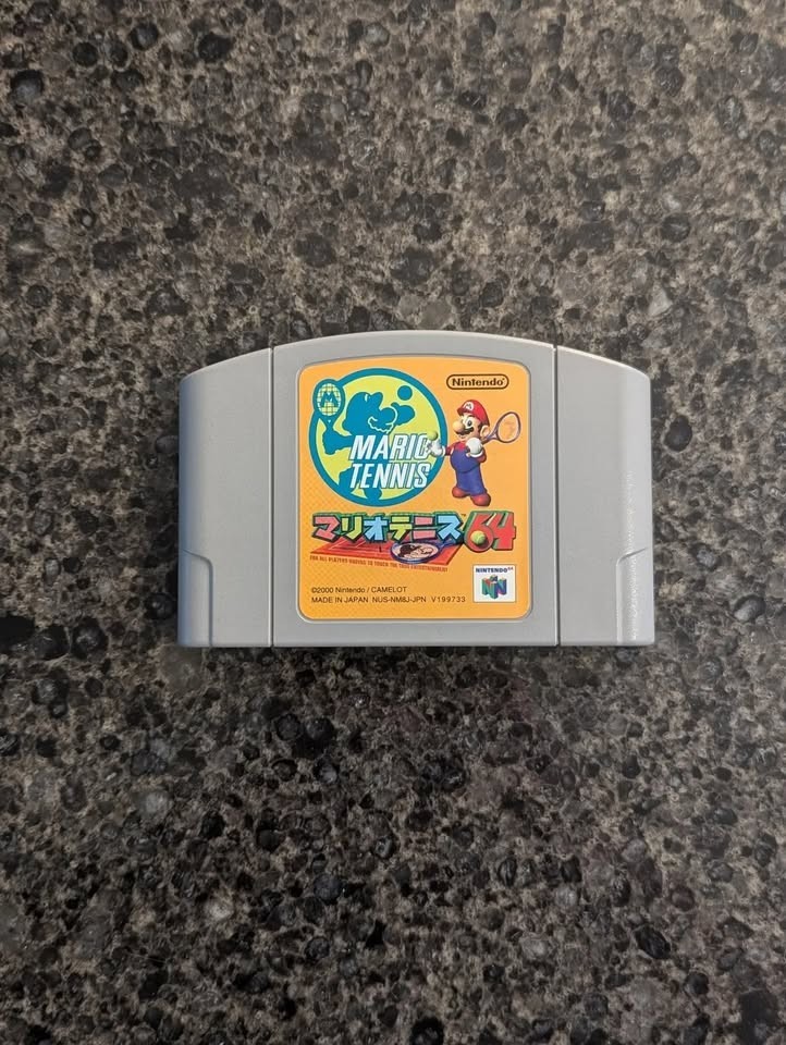 Mario Tennis 64 - N64 Japan Import - Game Cartridge Only